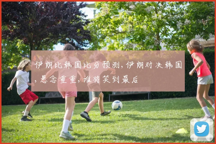 伊朗比韩国比分预测,伊朗对决韩国,悬念重重,谁将笑到最后